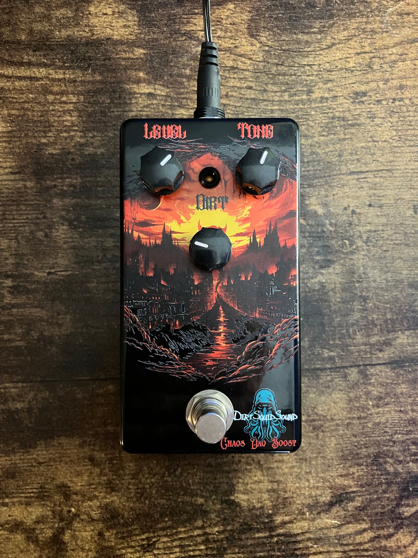 .Chaos Dao Boost Pedal. - Silicon Transistor
