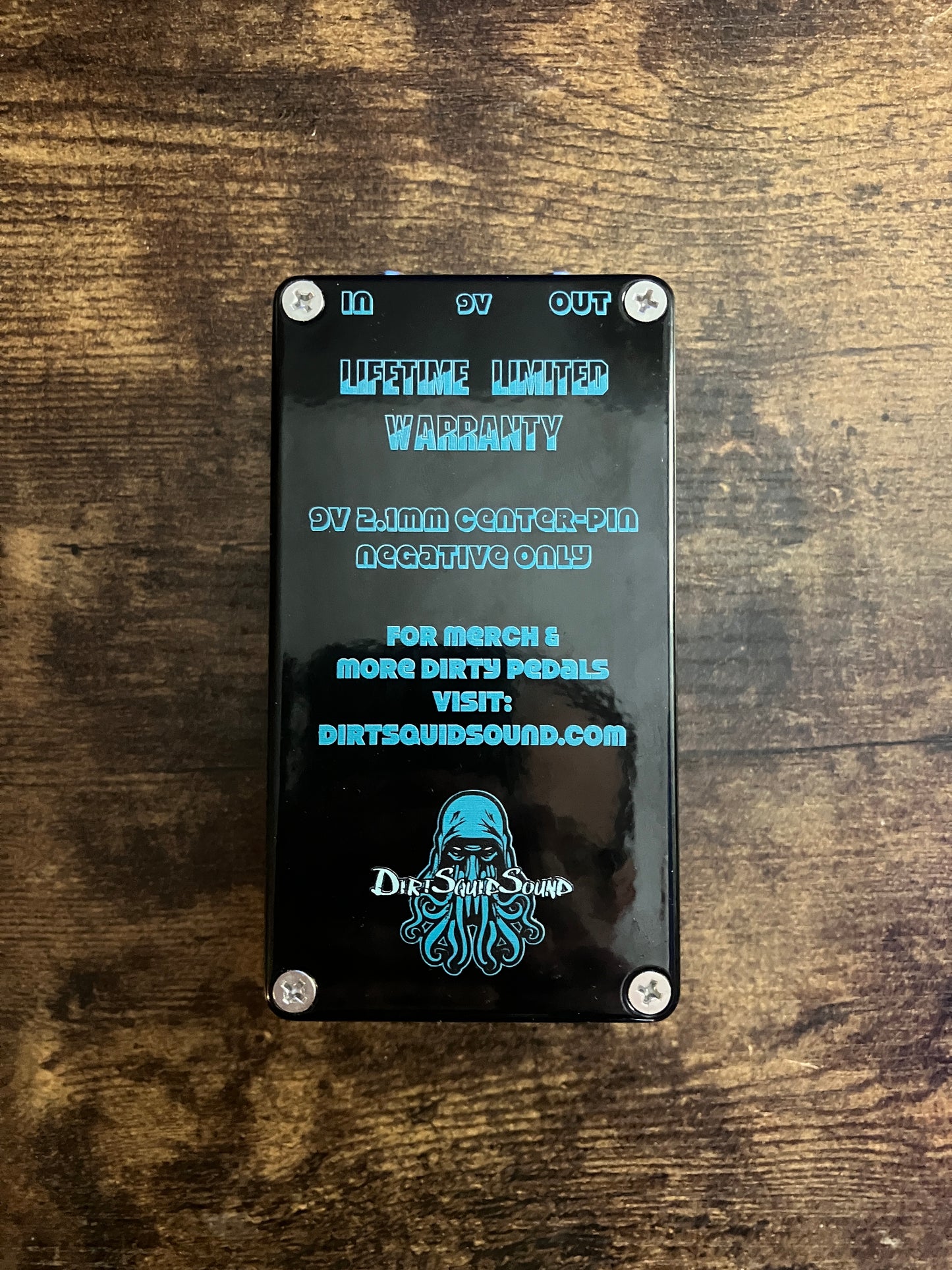 .Black Bog Fuzz Pedal.