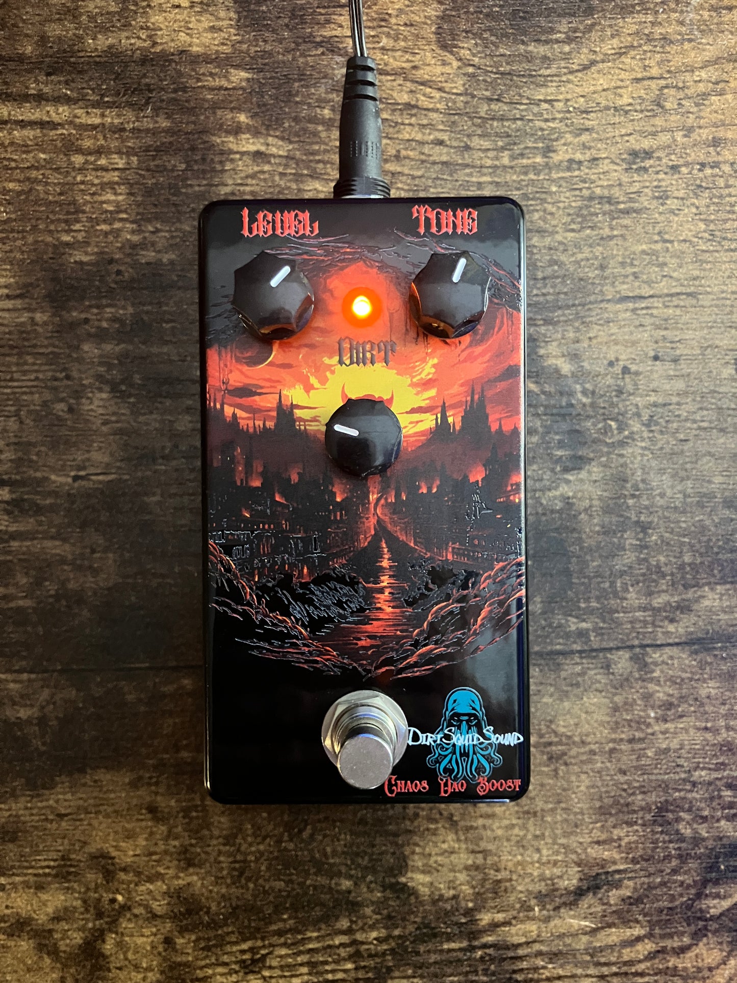 .Chaos Dao Boost Pedal. - Silicon Transistor
