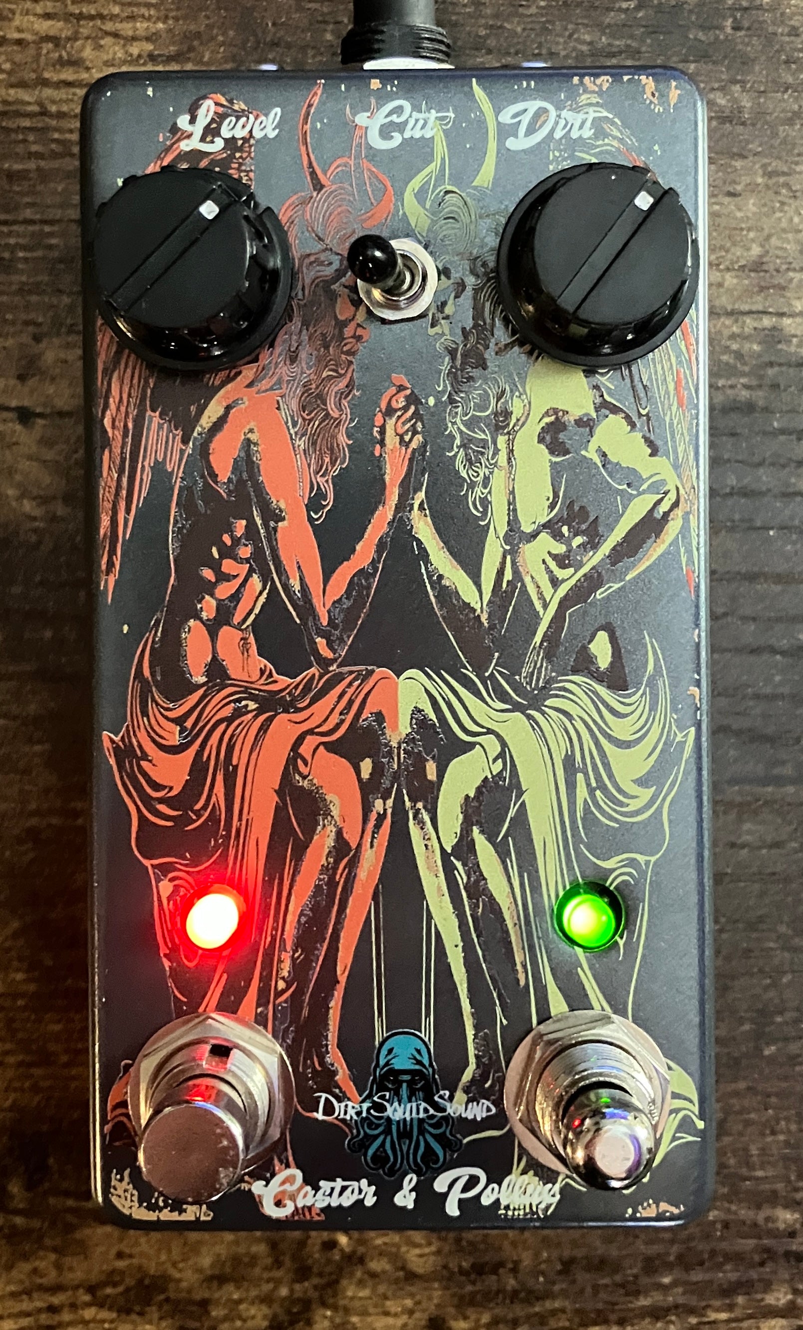 low gain fuzz pedal Castor & Pollux Low Gain Fuzz & Octave Pedal. – DirtSquidSound