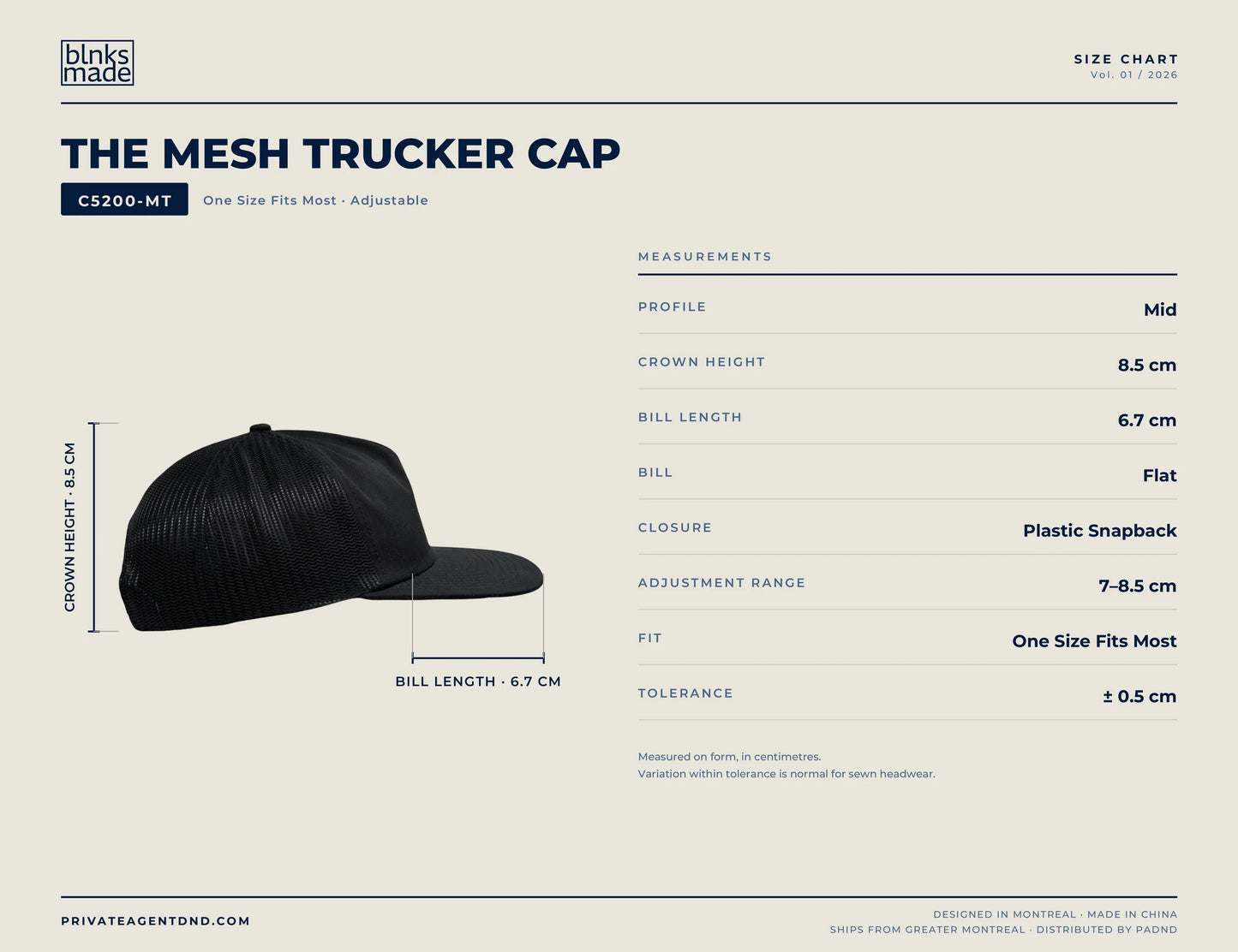 3D Embroidered Mesh Trucker